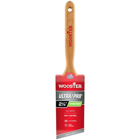 Wooster 2-1/2" Angle Sash Extra Firm, Nylon Bristle, Paint Brush 4153